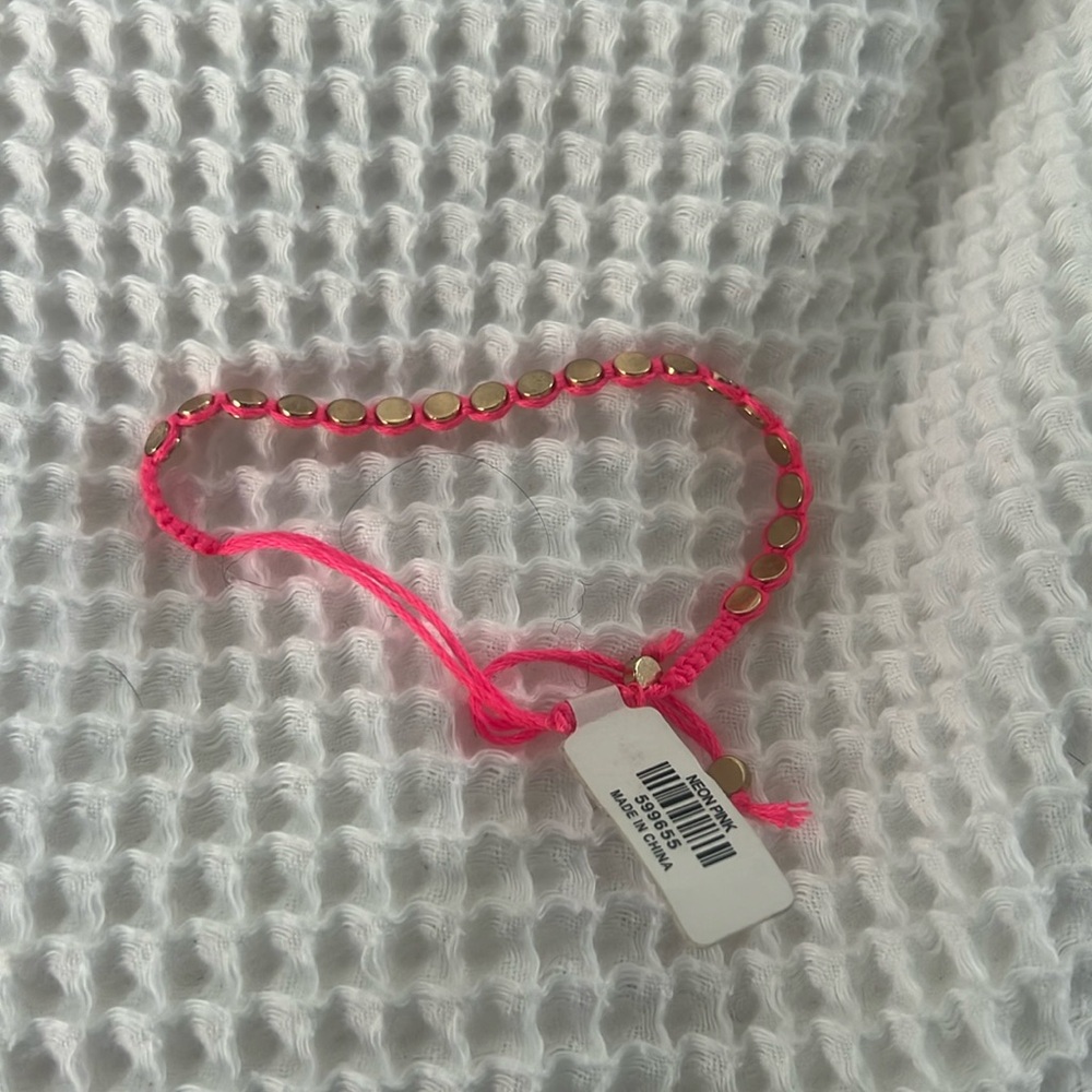 Pink bracelet